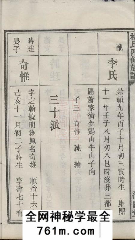 宁乡清白堂洋泉杨氏四修族谱