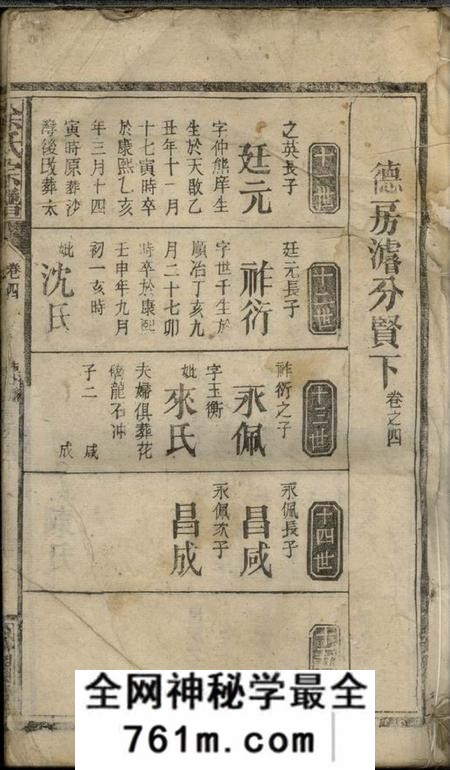 临湘绍贤堂余氏宗谱