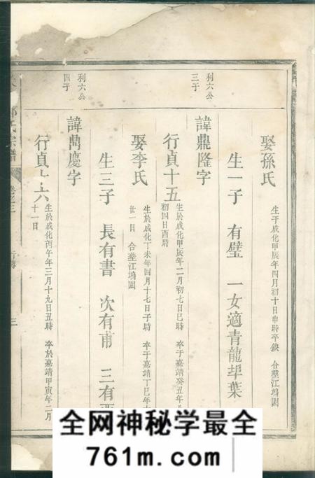 荥阳荥阳郑氏宗谱