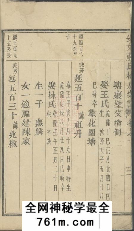 东阳安如蒋氏梅房宗谱