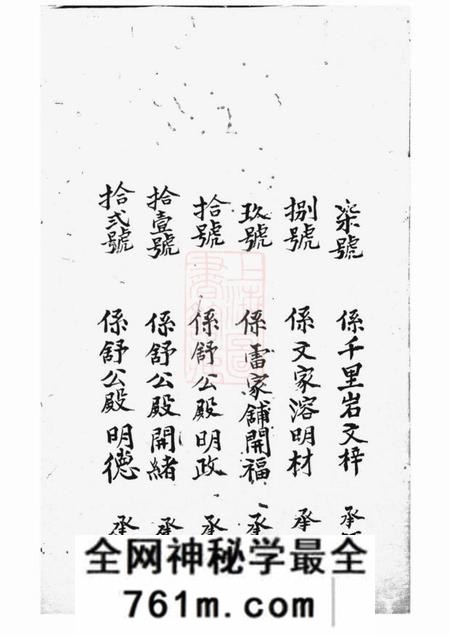 四知堂杨氏族谱不分卷