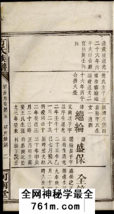 河南堂方氏族谱