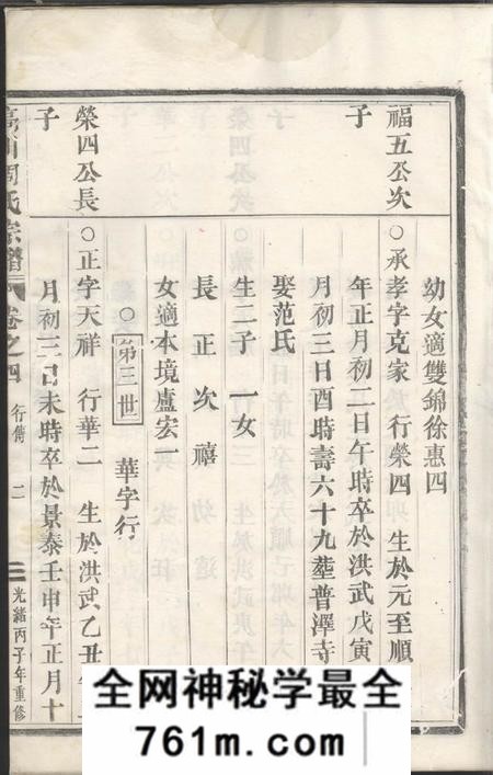 金华周氏宗谱