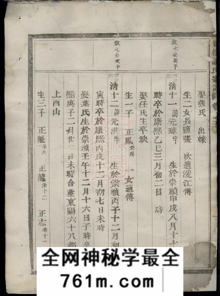 东阳宝树谢氏宗谱