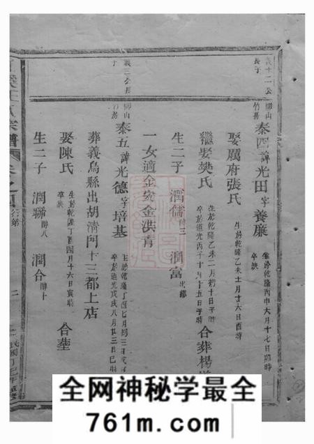 建德洋溪王氏宗谱