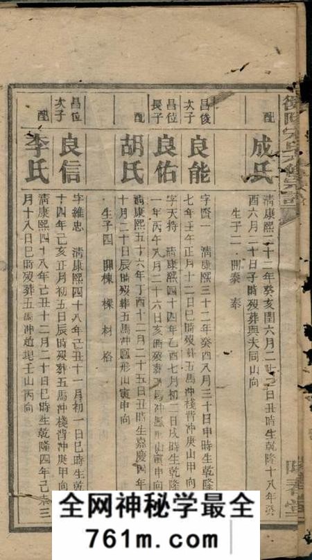 阳春堂宋氏六修宗谱