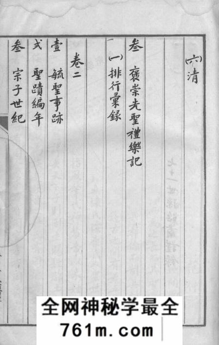 慈溪积善堂四明慈水孔后圣祠家谱草本二卷