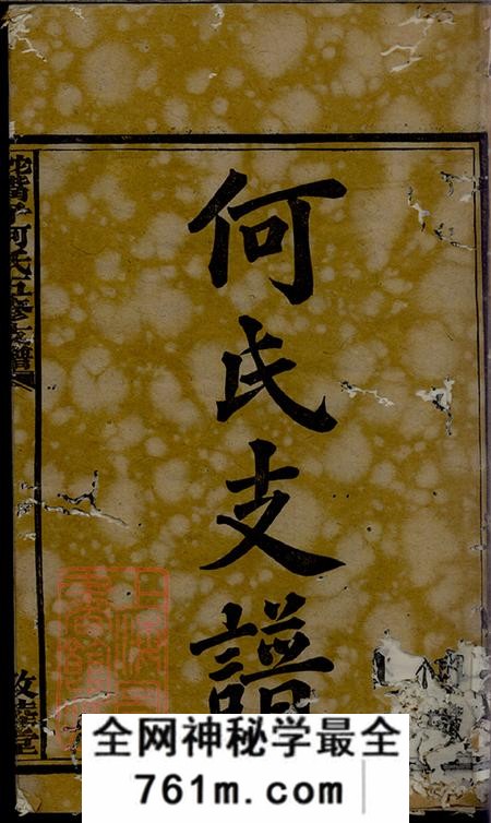 湖南长沙敦睦堂蛇嘴子何氏五修支谱十六卷