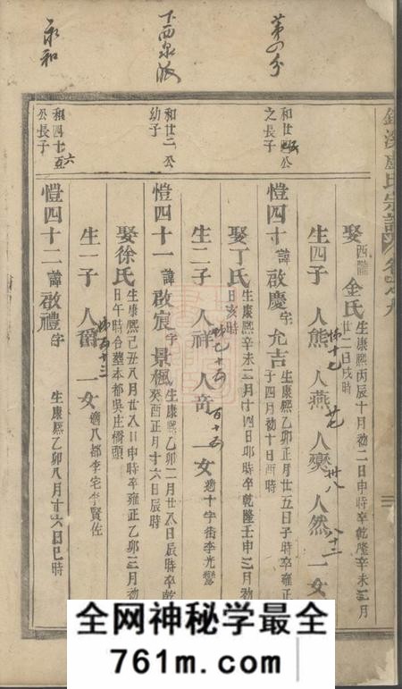 东阳锦溪卢氏宗谱