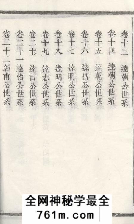 湖南常德陇西堂李氏四修族谱二十二卷首二卷