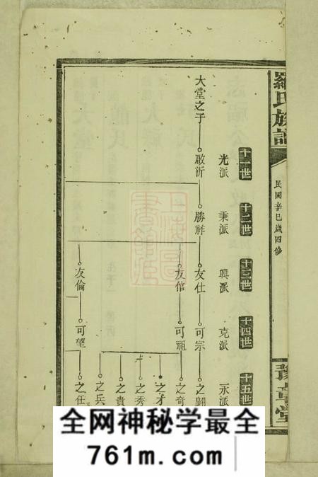 巴陵敦本堂罗氏族谱