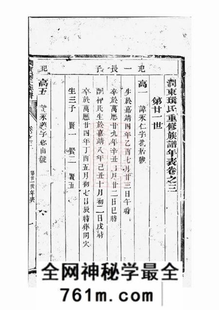 润州润东环氏重修族谱