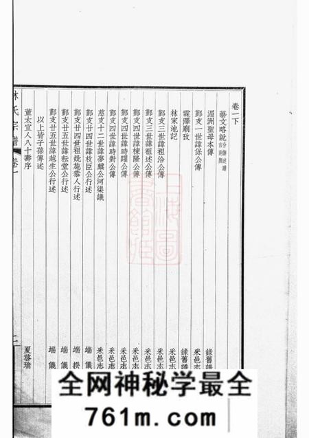 慈溪慈溪林氏宗谱四卷