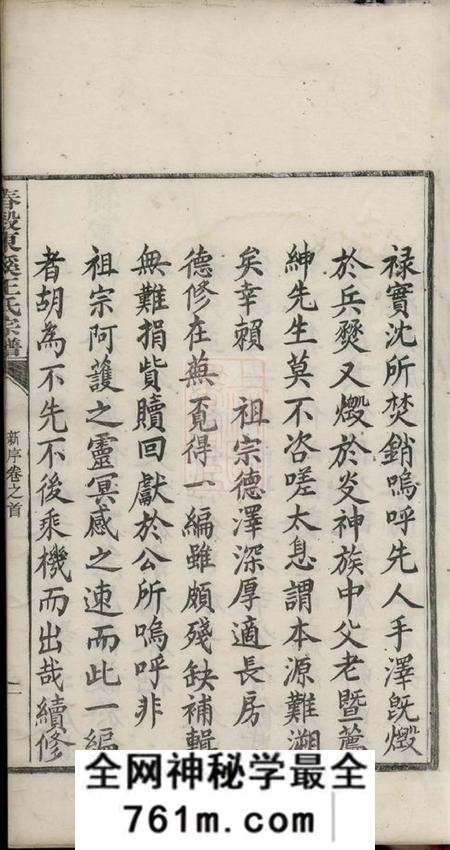 太平春□东溪王氏续修族谱二十八卷首一卷