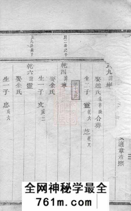 东阳桑源陈氏宗谱