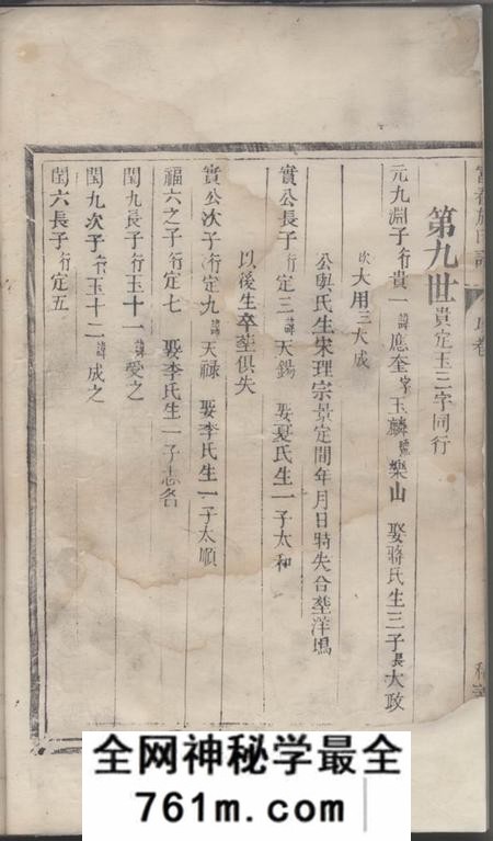 富春积善堂富春施氏谱