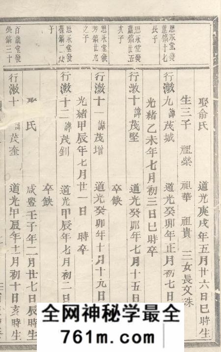 西湖何氏宗谱