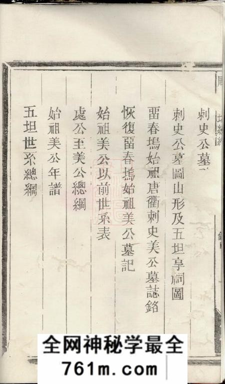 须江须江周氏五坦总纲谱二卷