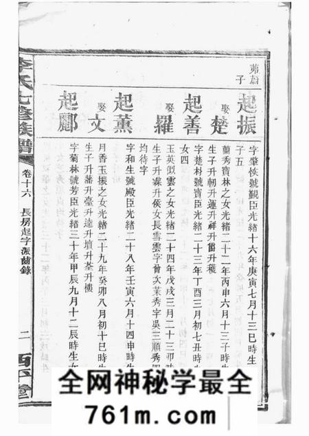 湘潭西平堂湘潭龙船港李氏七修族谱