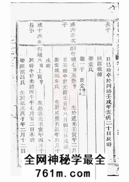 永康清渭何氏宗谱