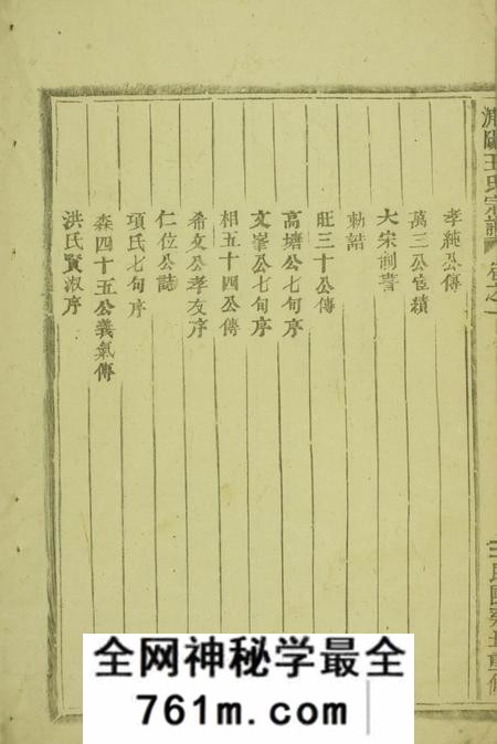 浦阳浦阳王氏宗谱四卷