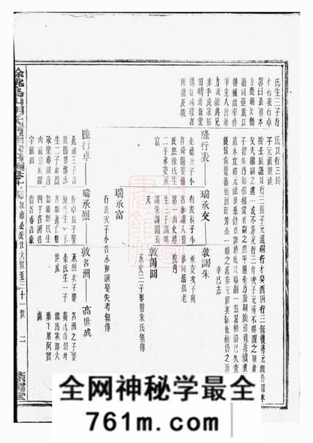馀姚燕宁堂乌山胡氏河西宗谱