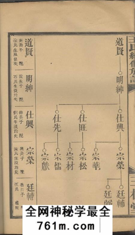 武陵三槐堂王氏续修族谱