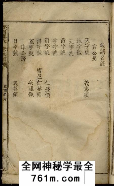 湖南邵阳豫章堂邵西罗氏二修族谱