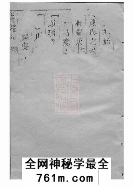 崇明始祖陆氏大宗世谱不分卷
