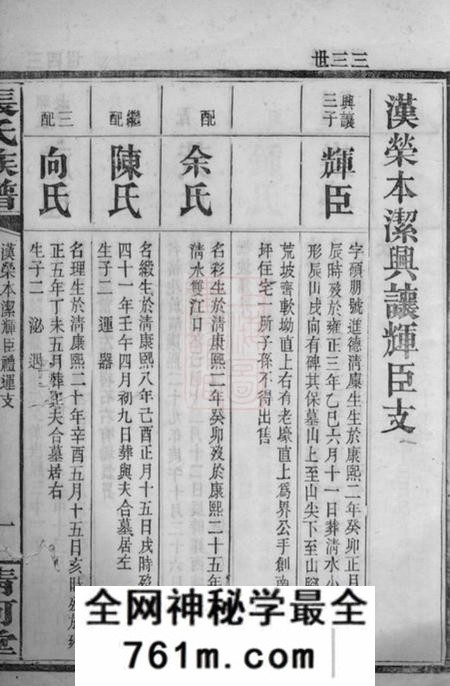 平江清河堂张氏族谱