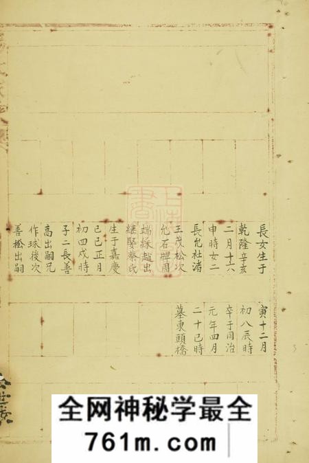 高淳着荐堂杨氏家乘