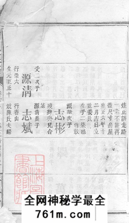 湖南岳阳巴陵新安堂余氏族谱