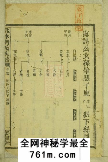 湘乡安定堂桃林胡氏族谱