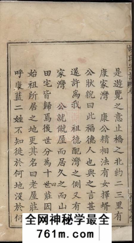 大冶传善堂大冶胡氏纂修宗谱