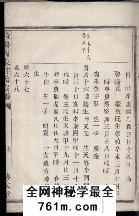 暨阳务本堂暨阳陶朱许氏宗谱