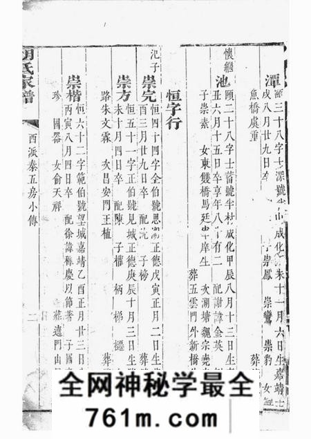 山阴胡氏家谱不分卷