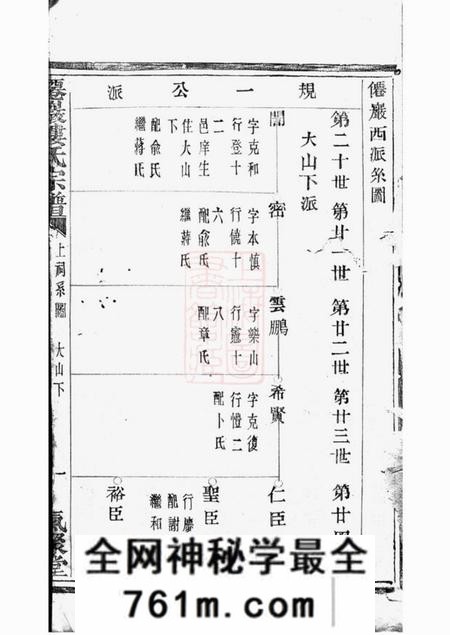 萧山务本堂僊岩楼氏宗谱