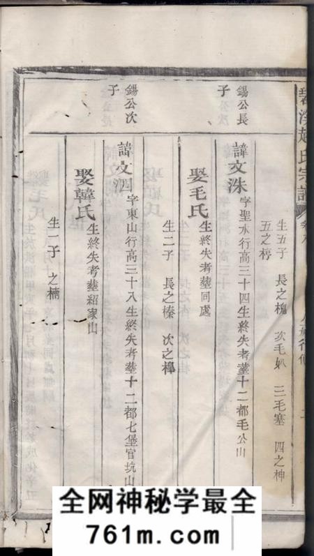 玉山怀玉吴文贤堂碧溪赵氏宗谱
