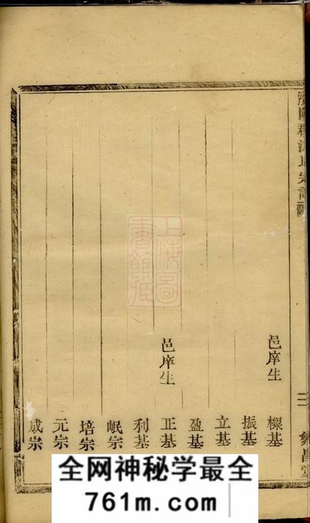 云和繁昌堂江氏宗谱二卷