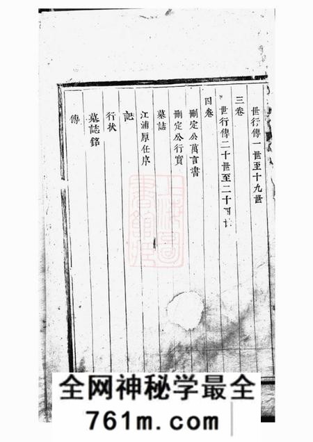永康贾氏重修宗谱四卷