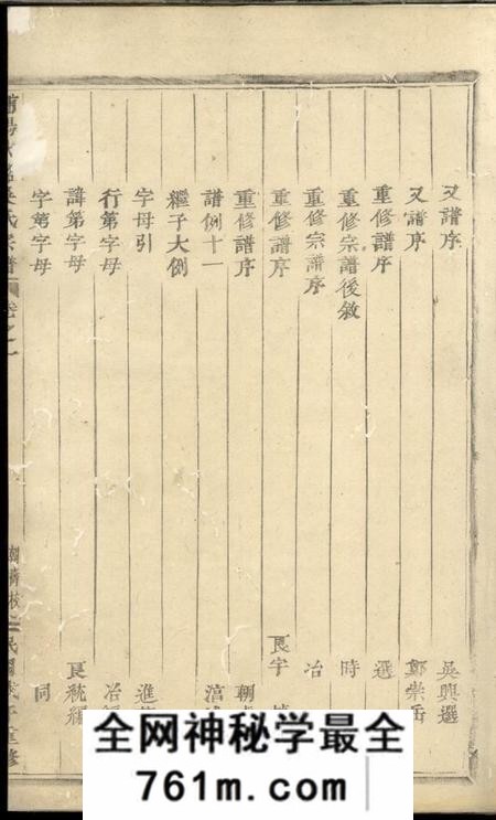 浦阳浦阳大辂吴氏宗谱十六卷