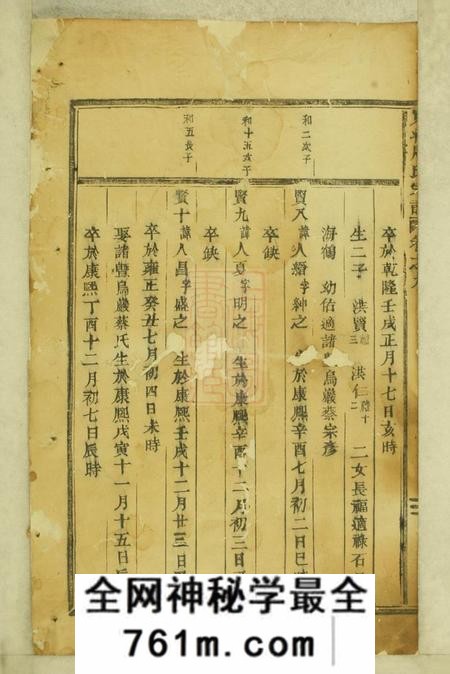 吴宁岘北周氏宗谱