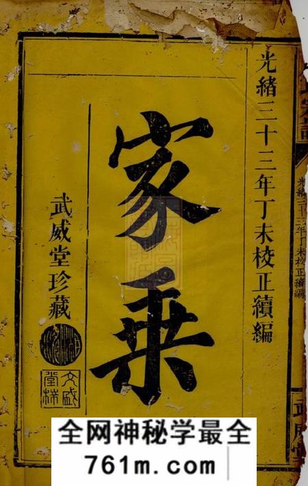 临湘武威堂廖氏宗谱不分卷