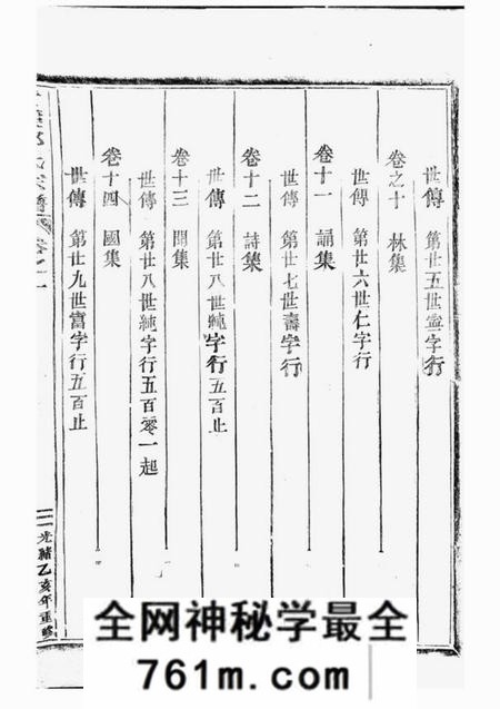 东阳紫溪邵氏宗谱二十卷