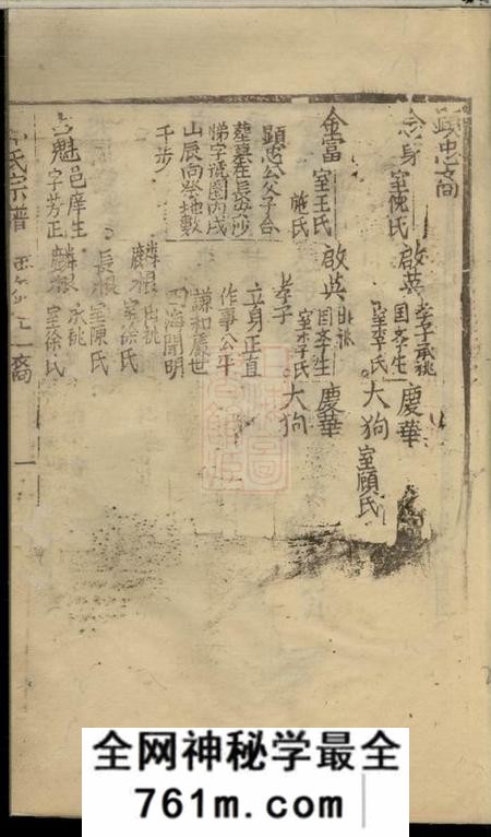 崇明郭氏宗谱