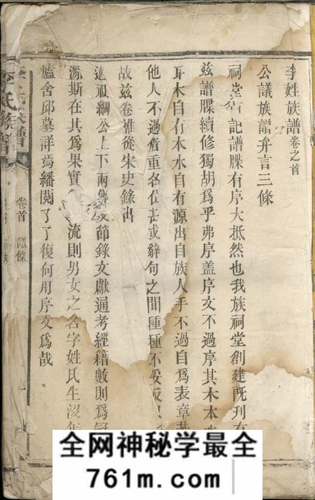 宁乡陇西堂沩宁东城李氏续谱