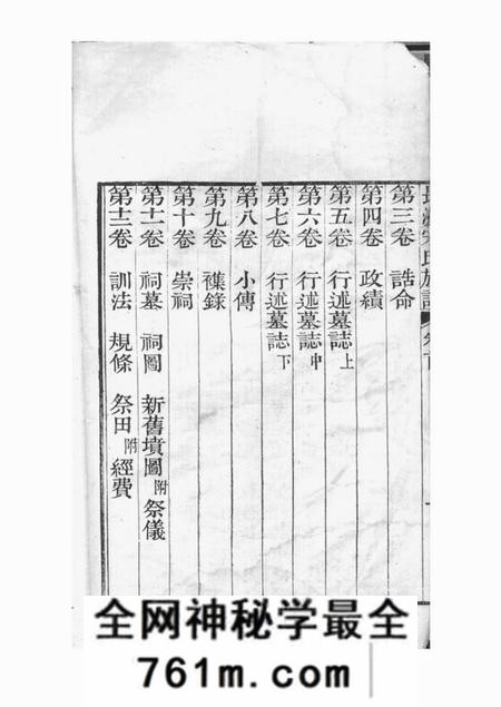 长洲长洲宋氏世谱十二卷首一卷末一卷