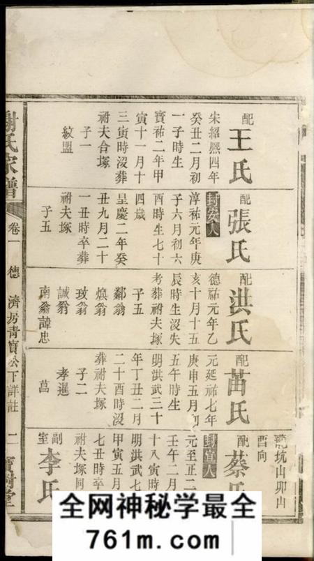 宁乡宝树堂宁邑谅房支谱