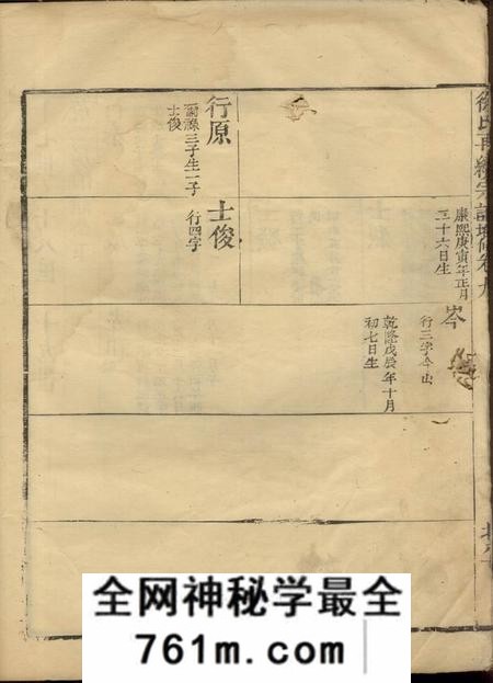 徐氏再续宗谱