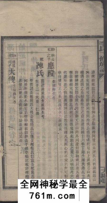 邵阳李氏三修族谱